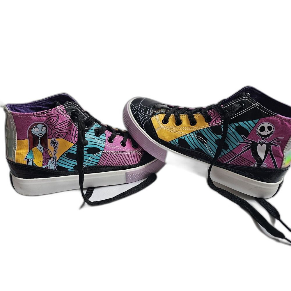 Ground Up Disney's Nightmare Before Christmas High Top Shoes Womens 7.5 NEW